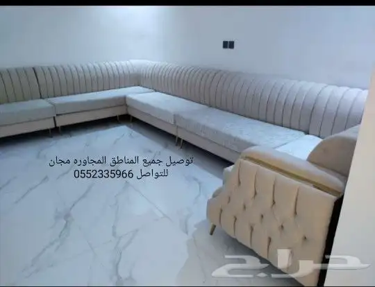 تفصيل _وتنجيد _جميع انواع الكنبات والمجالس العربيه 6