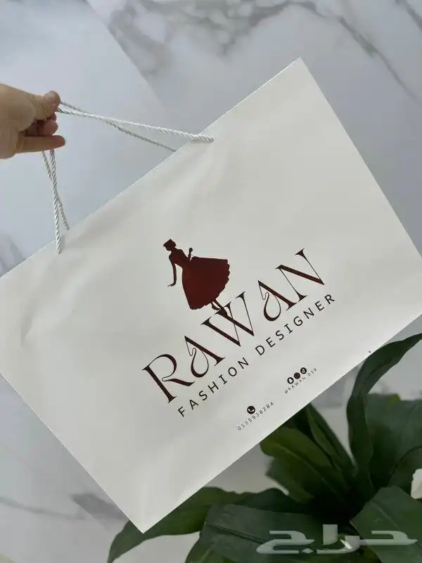 طباعة بكج تغليف فساطين عبايات اكياس ليبل اكرليك ورق تغليف 1