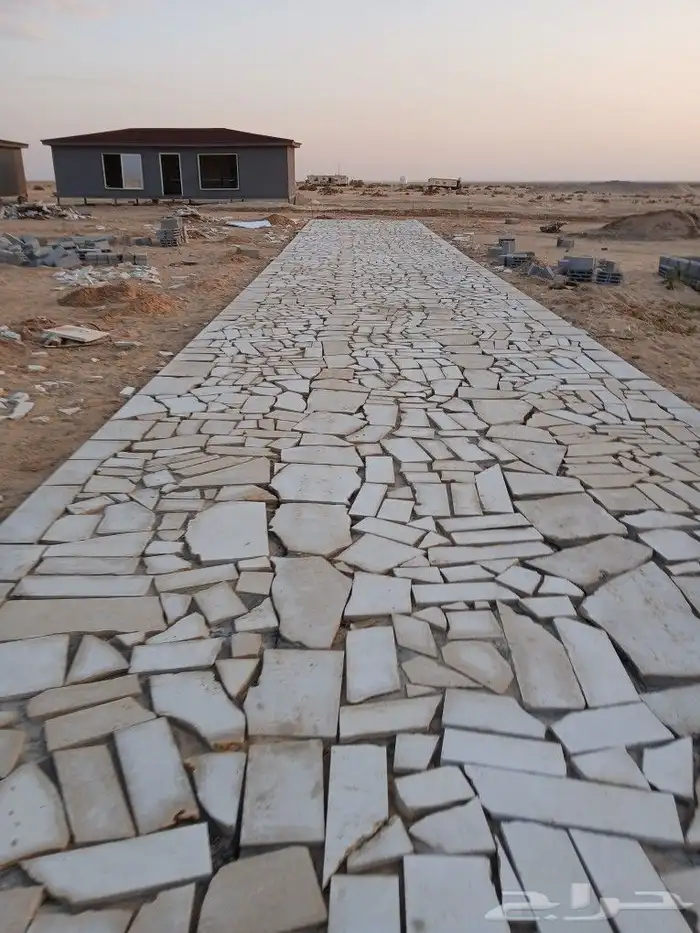 حجر عشوائي وثيل طبيعي 1