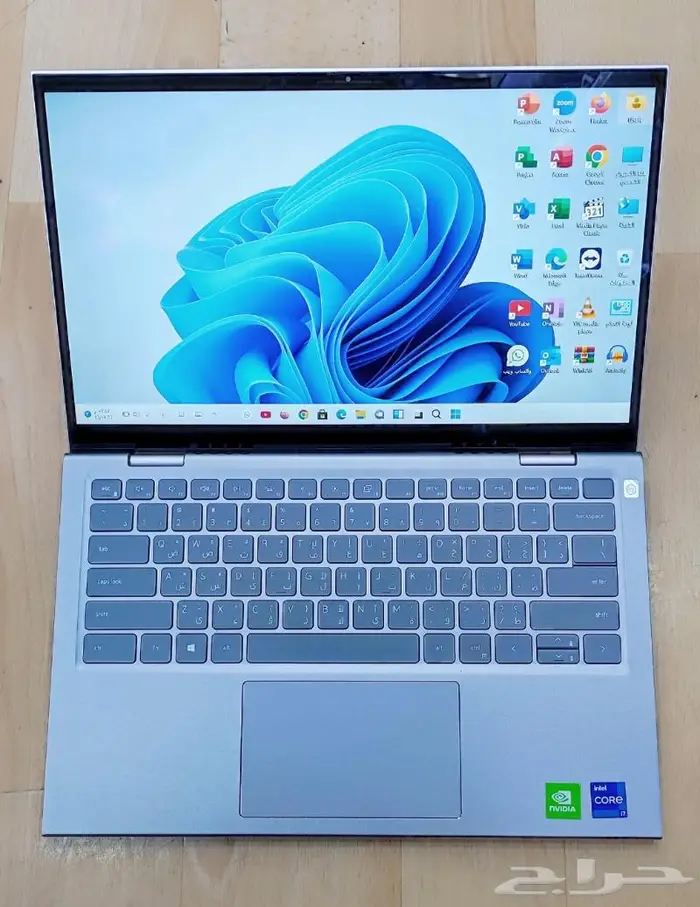 لابتوب دلDELL_لمس_متحول_2 في1_نظيف_مواصفات عالية_i7_رام16 11