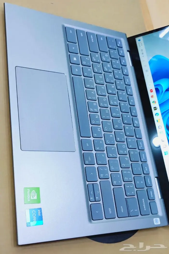 لابتوب دلDELL_لمس_متحول_2 في1_نظيف_مواصفات عالية_i7_رام16 5