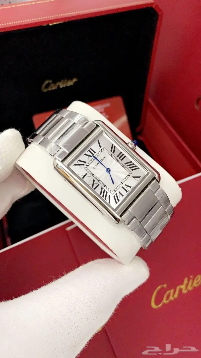 عرض مجنون ساعة كارتير تانك موست رجاليه 6