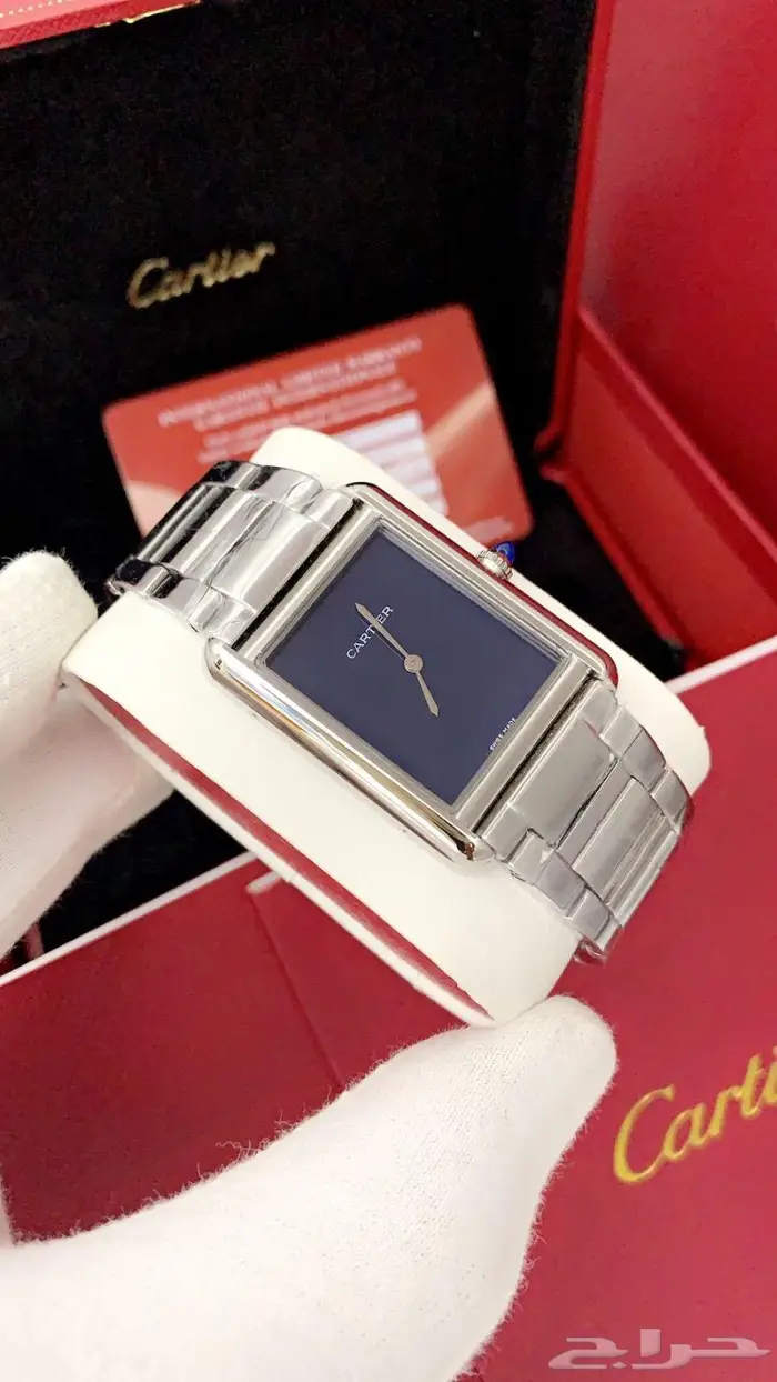 عرض مجنون ساعة كارتير تانك موست رجاليه 8
