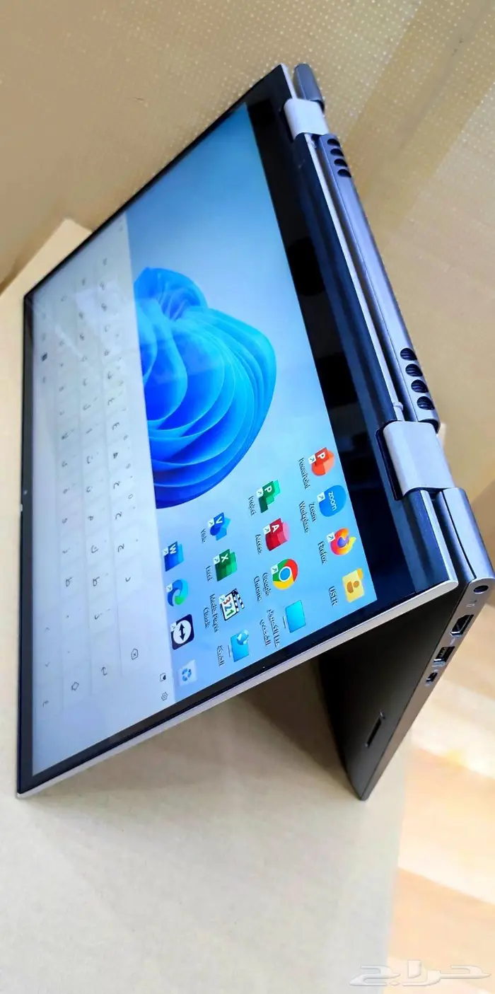 لابتوب دلDELL_لمس_متحول_2 في1_نظيف_مواصفات عالية_i7_رام16 0