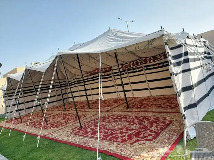 تاجير خيام تاجير بيوت شعر كل لوازم الحفلات فرش كبير وصغير 2