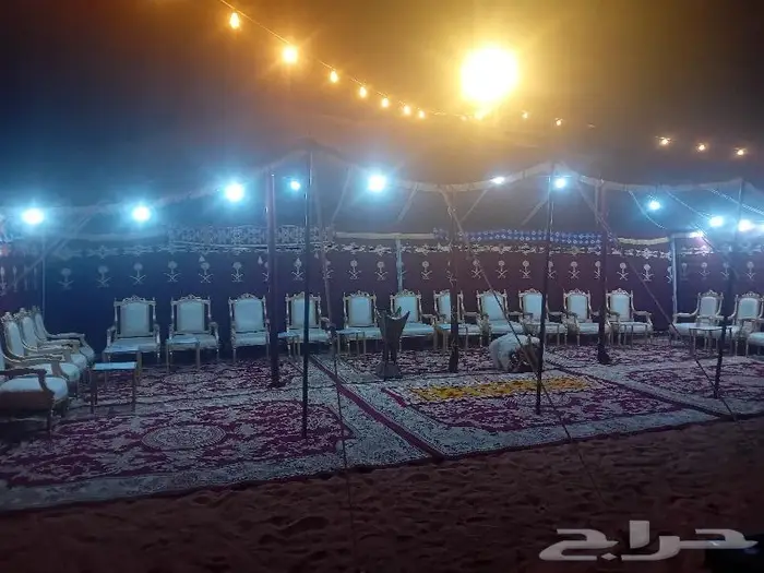 تاجير اخيام وبيت شعر وكراسي وطاولات 6