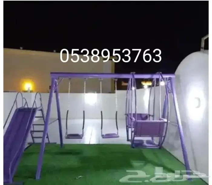 لفرحة اولادكم اجمل المراجيح والالعاب 17