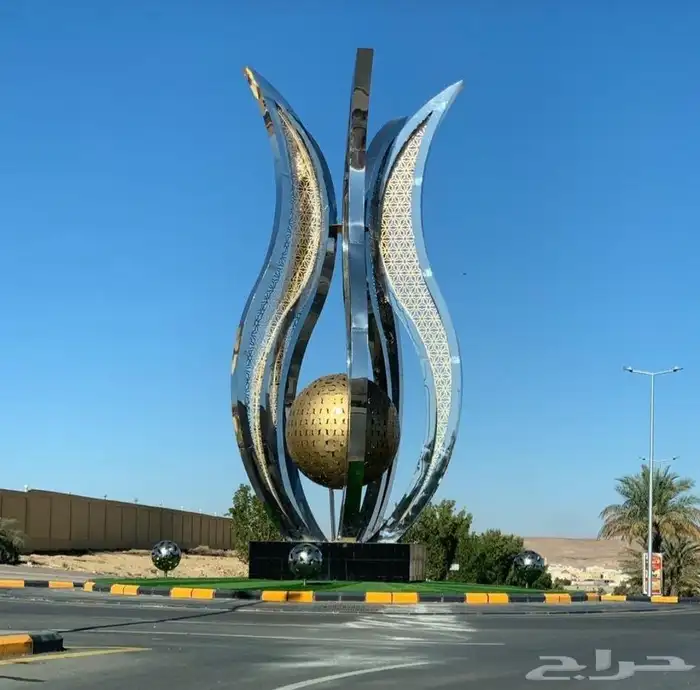 حدائق مجسمات جمالية  وكراسي ذكية وانترلوك وبلدورات مضيئة 62