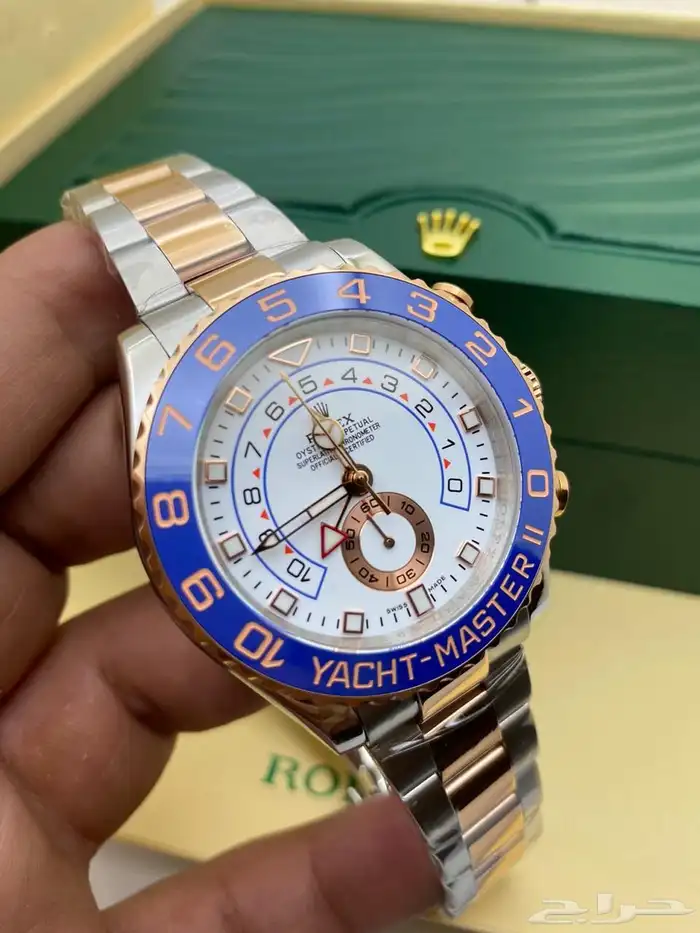 رولكس يخت ماستر 2 كوبي سويسري ROLEX 0