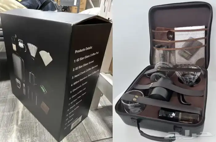 عدة القهوة المختصة v60 1