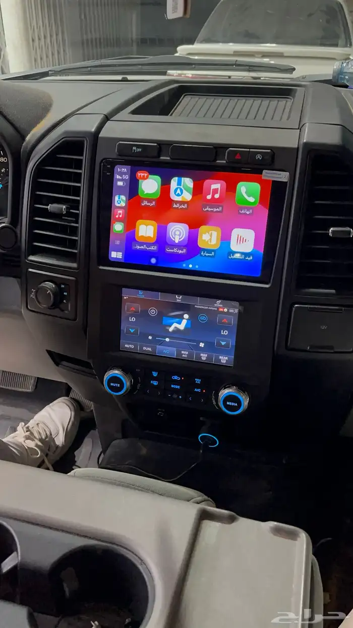 شاشك فورد (F150) 2015_2018 نظام اندرويد وابل كار بلاي 3
