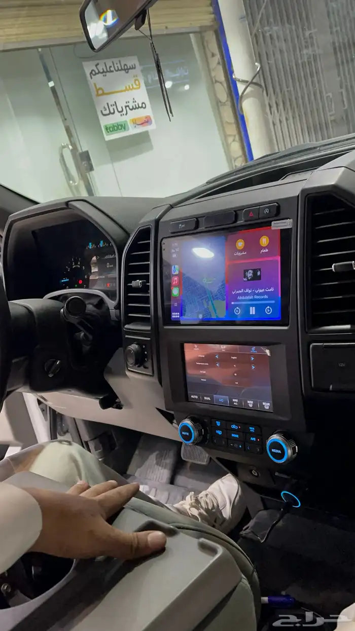 شاشك فورد (F150) 2015_2018 نظام اندرويد وابل كار بلاي 2