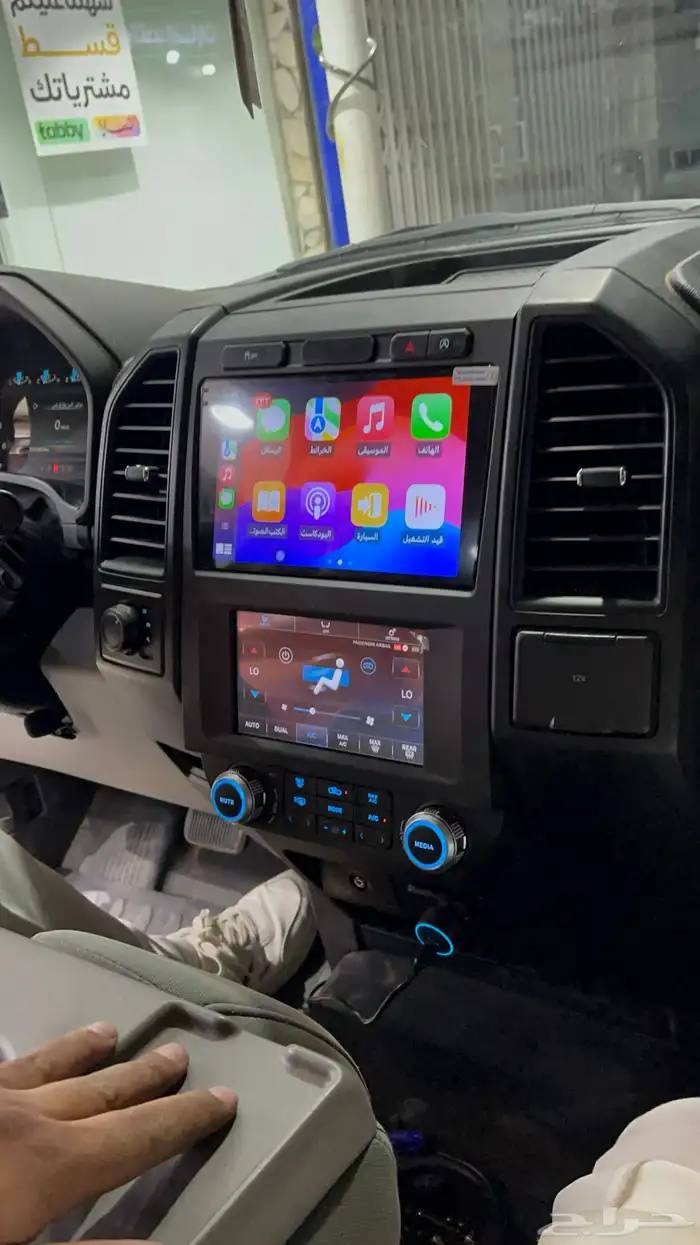 شاشك فورد (F150) 2015_2018 نظام اندرويد وابل كار بلاي 0