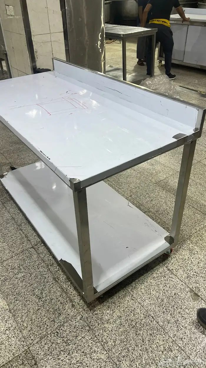 طاولات ستيل رفوف ستيل صواني مخابز ستيل 19