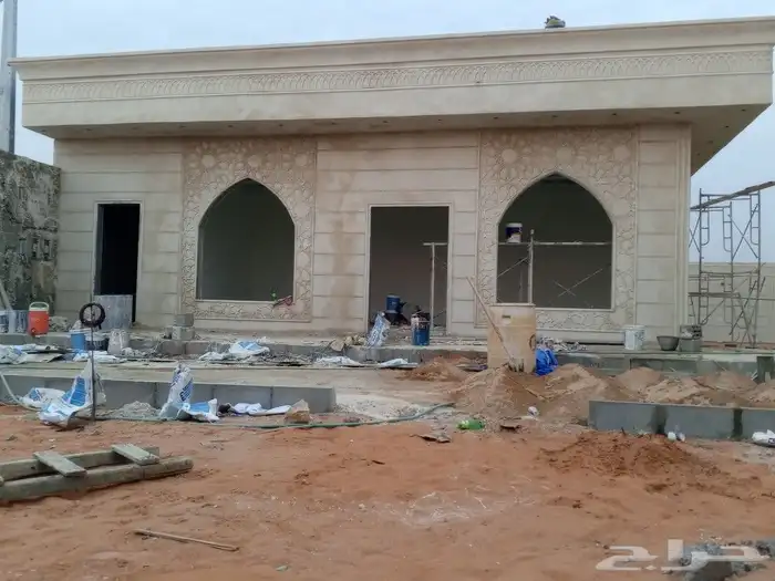 ديكورات لياسه بديل الحجر الطبيعي تغنيك عن البروفايل والدهان 4