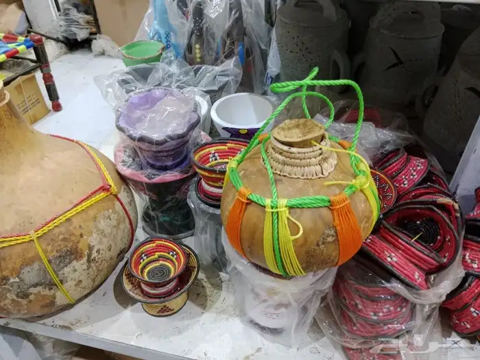 موجود جميع انواع الفخاريات صحاف والحجر مغشات بجميع احجامها 12