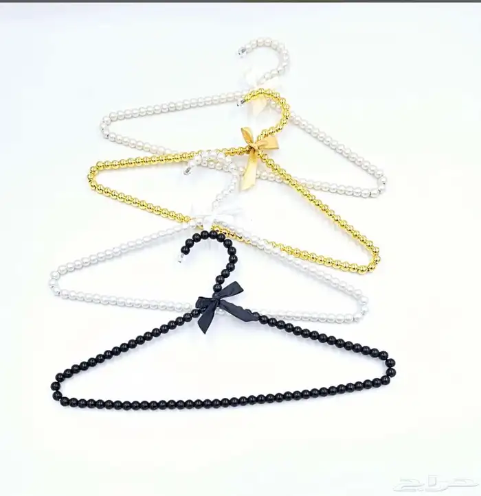 علاقات لؤلؤ خرز علاقات خشب شماعات منوع 9