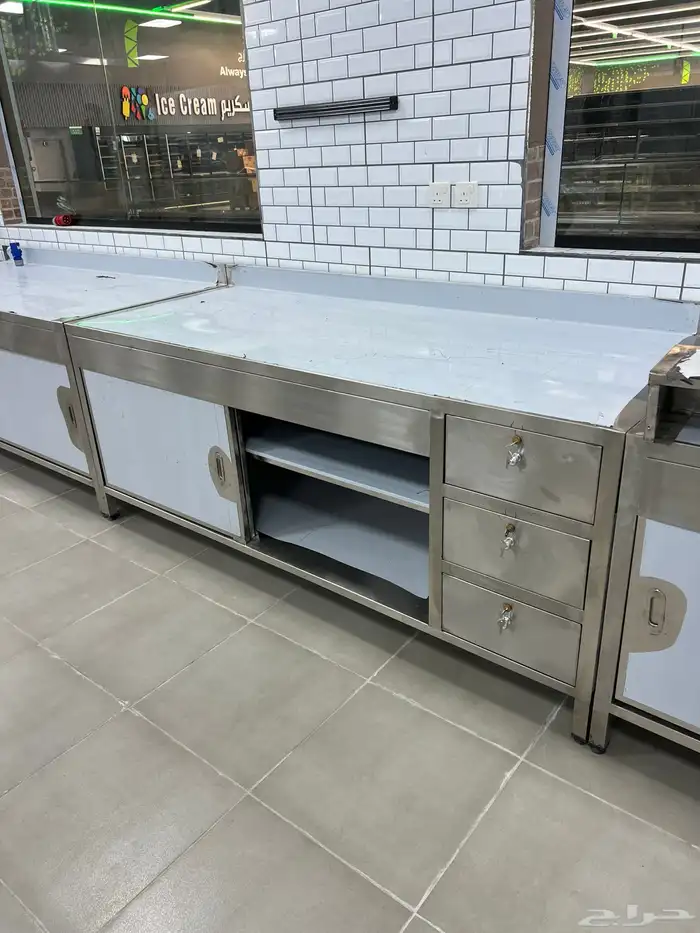 طاولات ستيل رفوف ستيل صواني مخابز ستيل 4