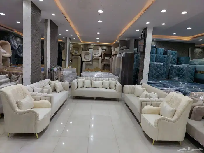 كنب جديد وستائر ويفي 27