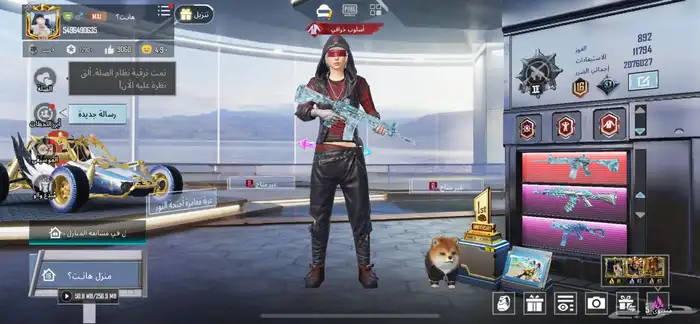 حساب ببجي للبيع او للبدل حساب طيب اسلوب خرافي و 26 سلاح 0