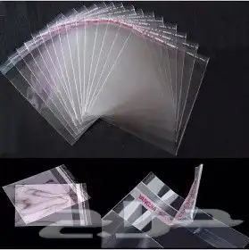 اكياس سلوفان لاصق رول تغليف شفاف هدياء 0