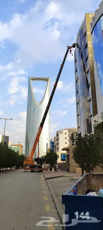 كرينات للايجار بجميع انواعها رفع الغرف والكنب والمكيفات 1