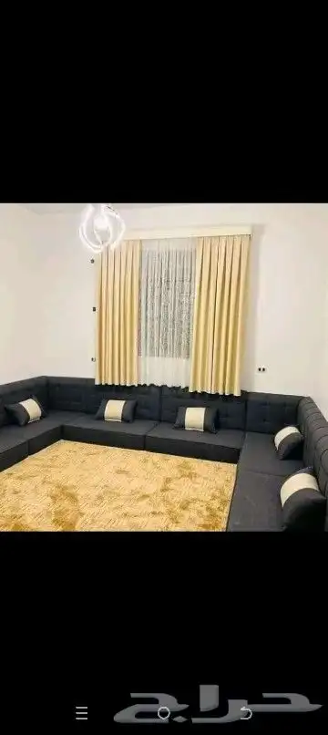 ستائر حسب الطلب وتنجيد كنب جلسات خارجيه وارضيه 5