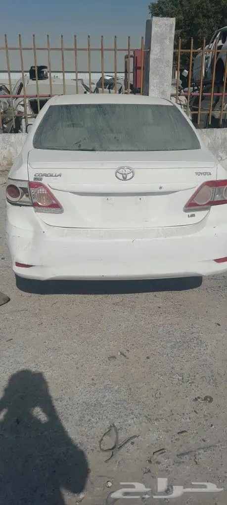 كورلا 2013 قطع غيار فقط 2