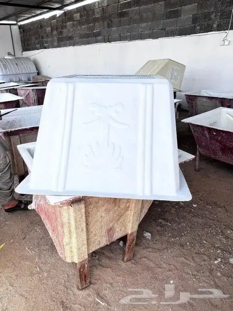 صندوق أغطية مكيفات خارجي فايبر جلاس 6