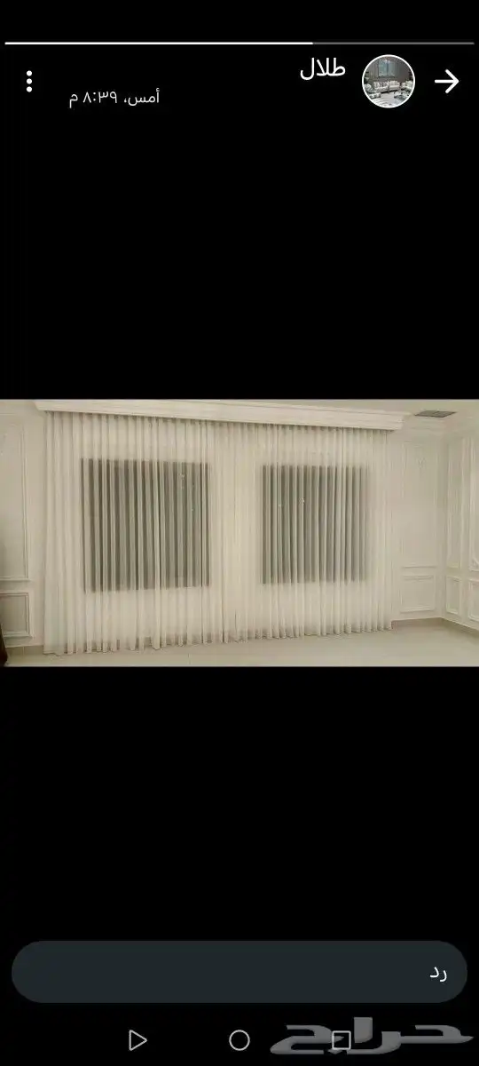 تفصيل كنب وستائر جميع انواعها واسعار طيبه 6