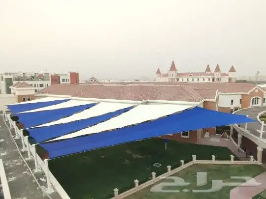 مظلات سيارات بجميع أنواعها فرنسي عادي سواتر برجولات بيوت شعر 23