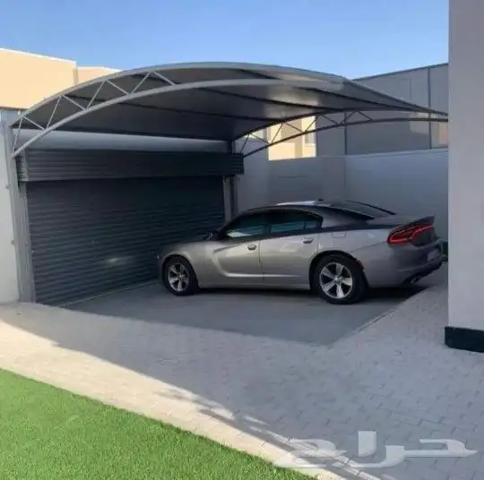 مظلات سيارات بجميع أنواعها فرنسي عادي سواتر برجولات بيوت شعر 0