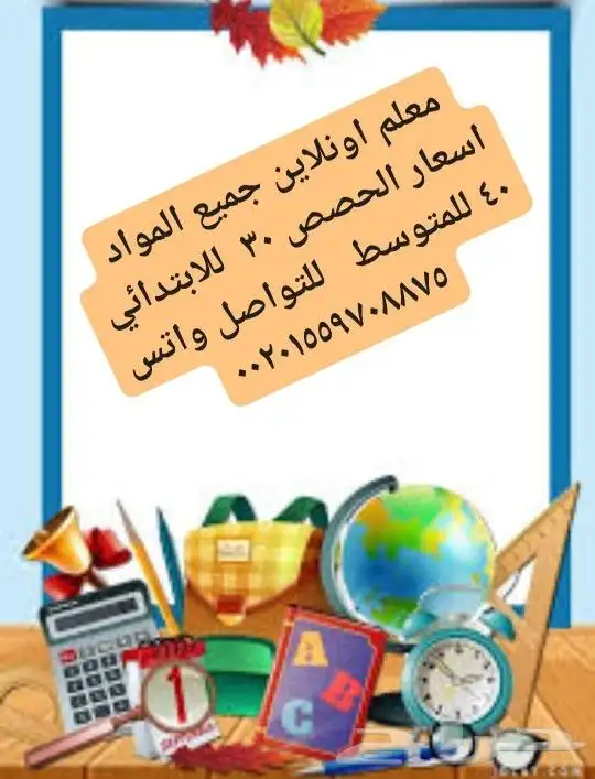 معلم اونلاين 300 ريال شهرى 0