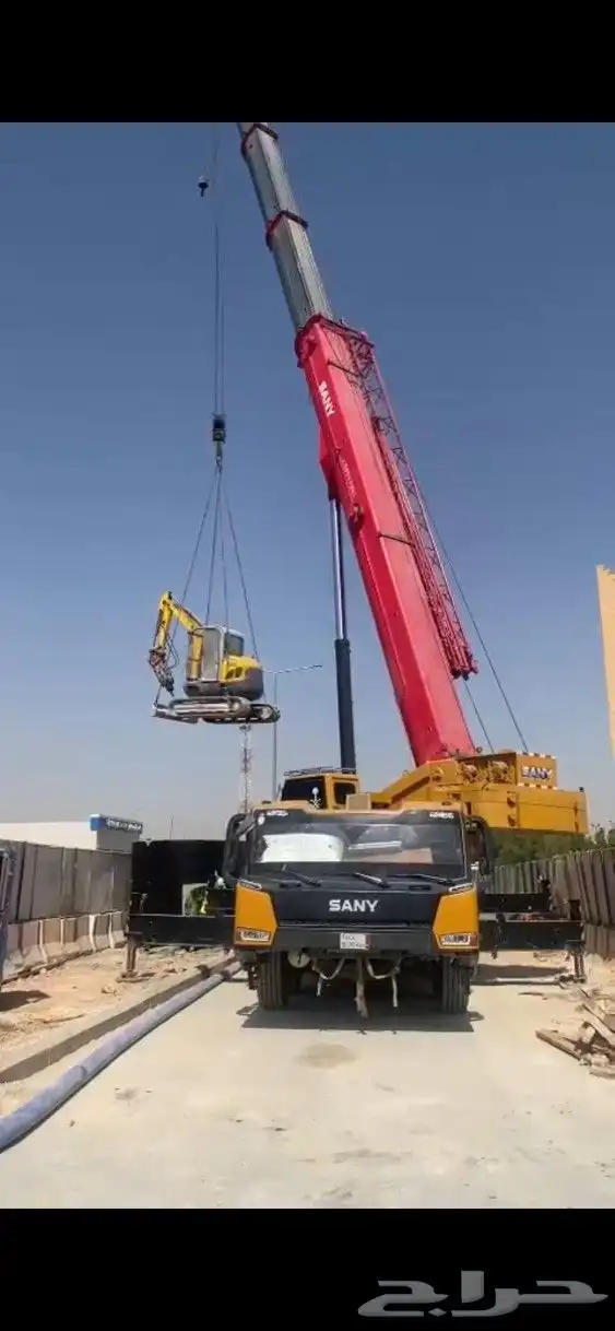 رافعه مقصيه للإيجار. كرينات. بوم تراك. رافعات عمال. 4