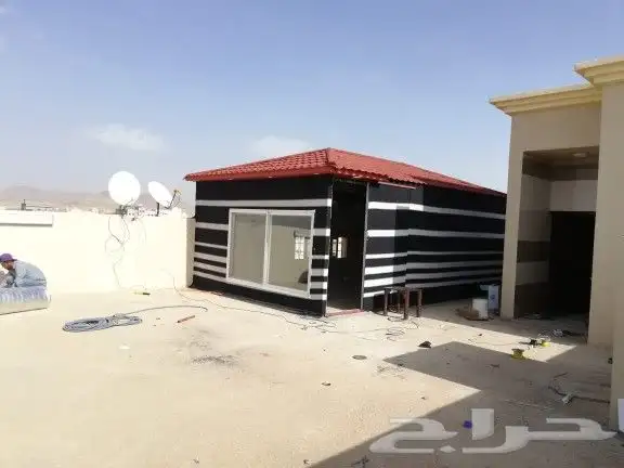 مشب نار بيوت شعر تلبيس قماش مجالس عربية 35