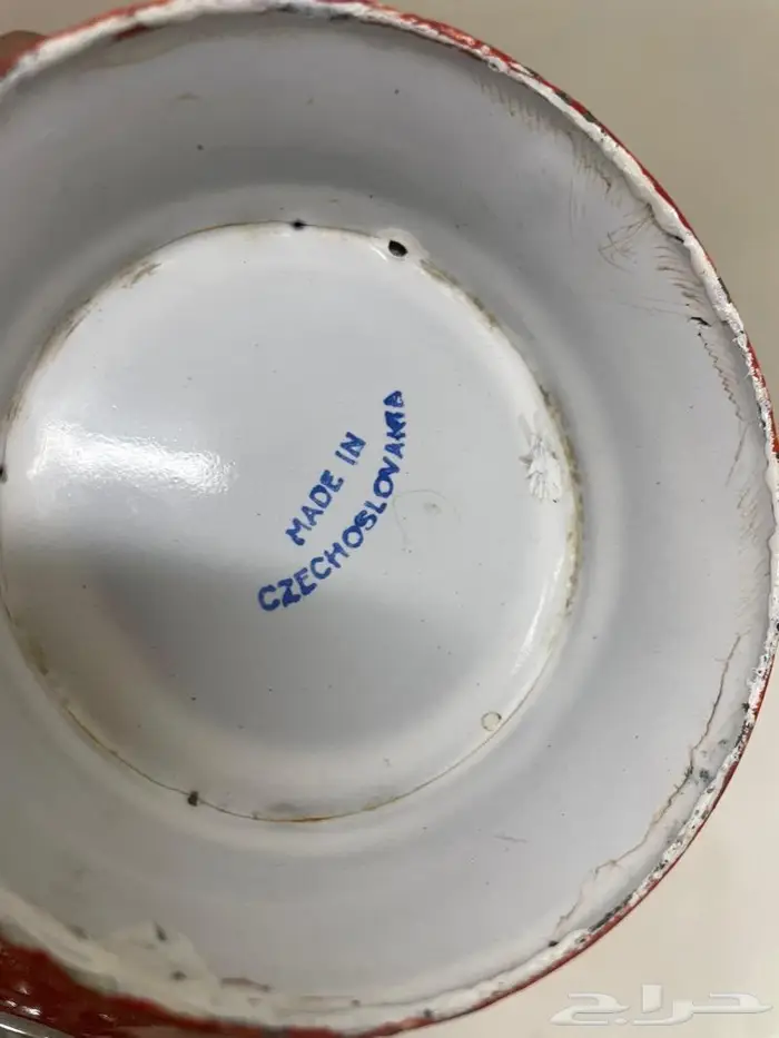 اباريق و صحون غضار قديمة 18