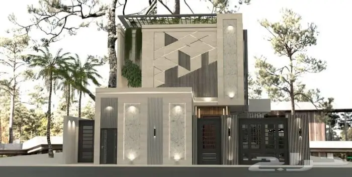 تصاميم واجهات عصرية مع فيديو مجانا 14