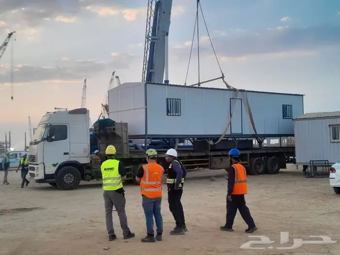 كرفان بركس جديد حمام مطبخ غرف تين مقاس 370 12 0