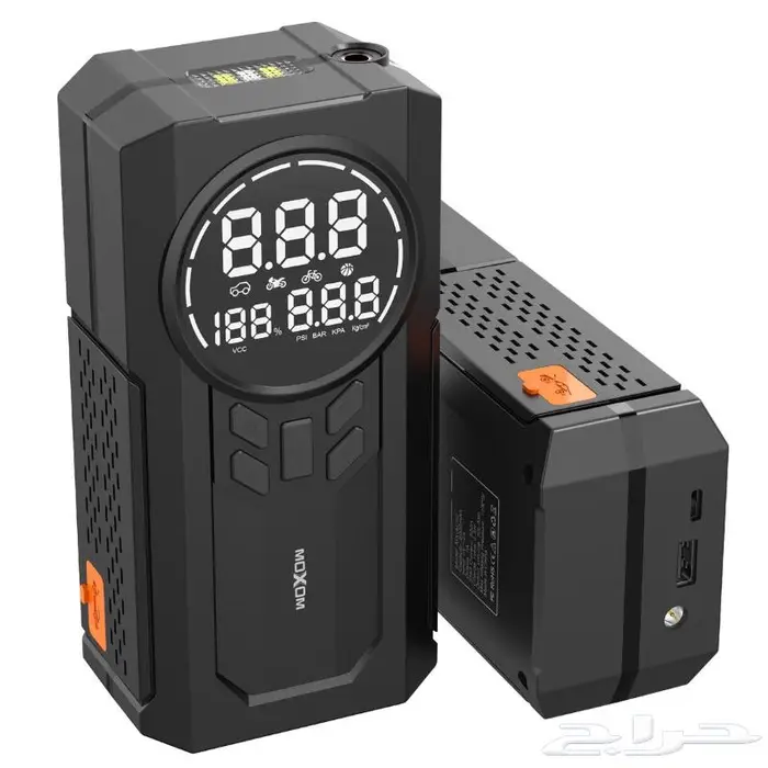 منفاخ وباور بنك واشتراك طوارئ لبطارية السيارة 5