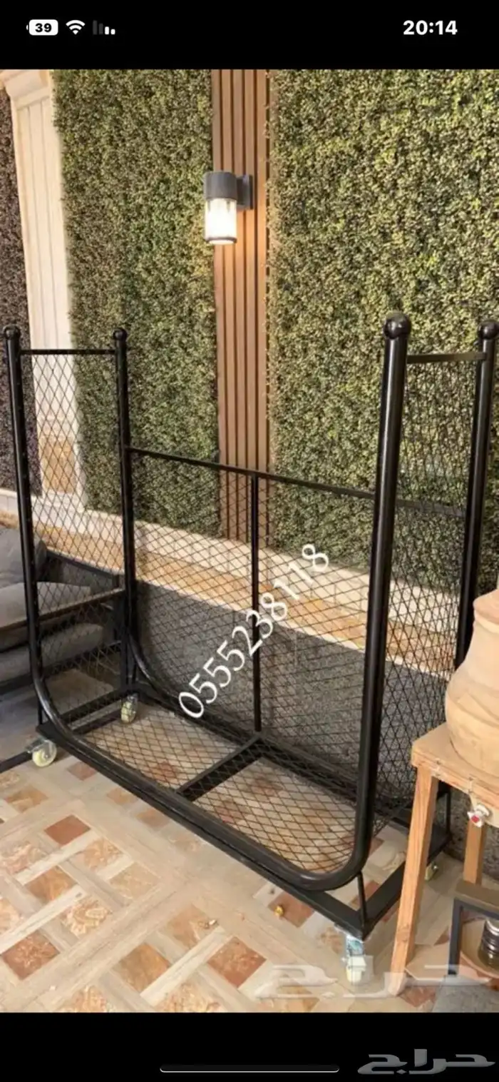 استاند حطب حديد قوي جوده عاليه جدا 51