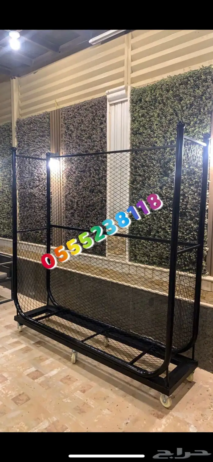 استاند حطب حديد قوي جوده عاليه جدا 50