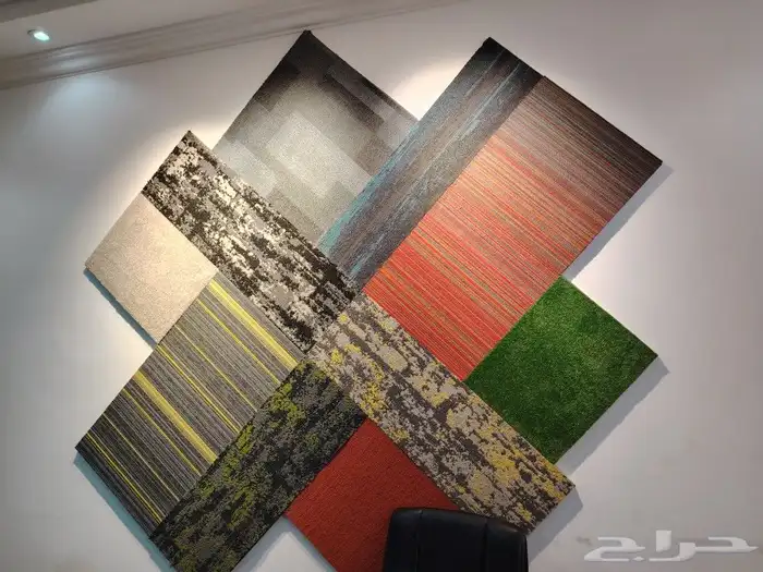 موكيت مربعات للمكاتب 50   50 3