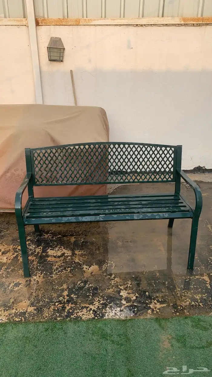 كرسي طويل اخضر زيتي 0