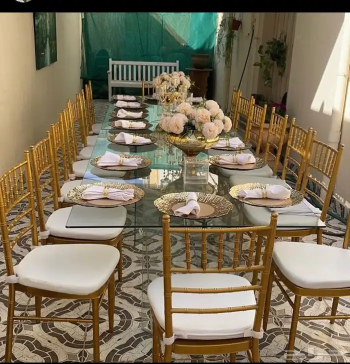 تأجير كراسي وطاولات وغيرها 3