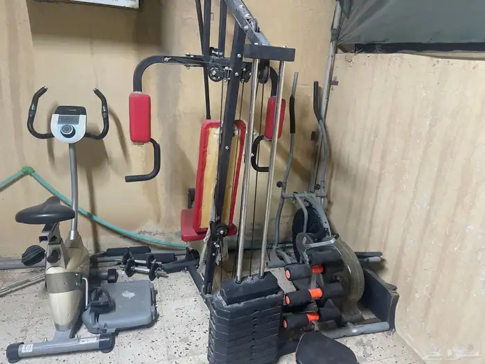معدات رياضية متكاملة بيع سريع ومستعجل عرض 600 0