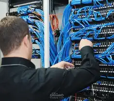 مهندس شبكات واتصالات كاميرات شبكة سنترال صيانة وبرمجة 7