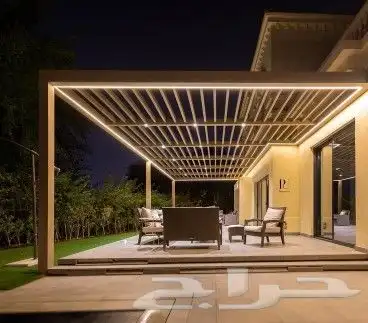 برجولات  جلسات  مظلات خارجيه 3