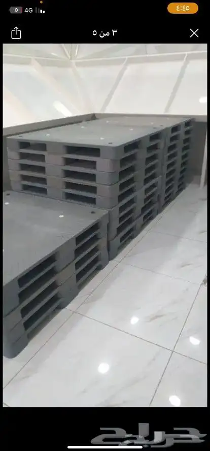 اعلان بيع طبالي خشب وبلاستيك مستعمل 9