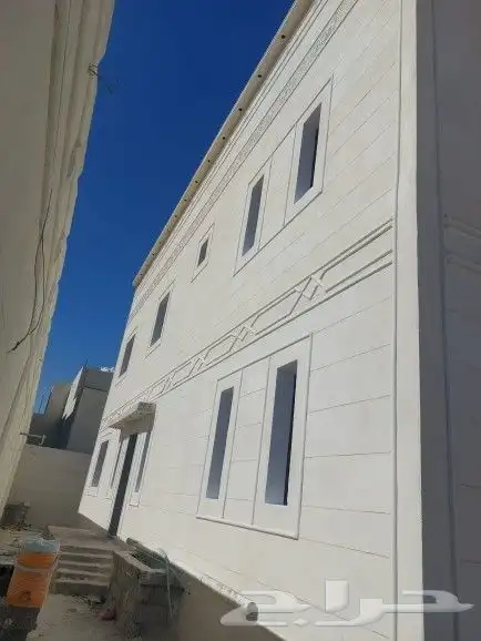 لياسه ملونة تغنيك عن الحجر وديكورت خرجيه اسمنتيه وبطاح اريض 7