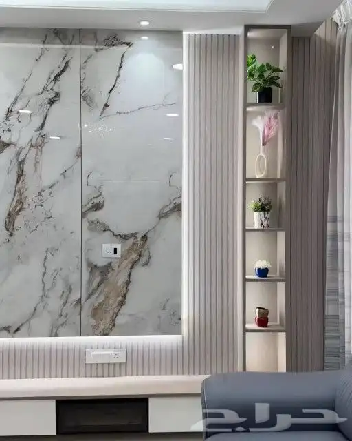 اصباغ وجميع انواع اديكورات فوم بديل خشب بديل رخام جبس مرايات 3